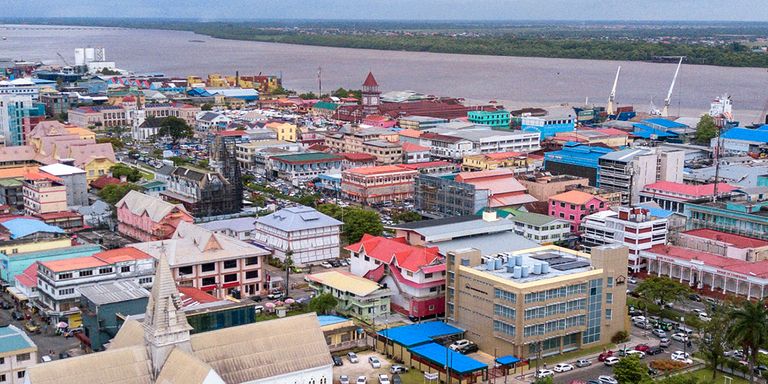 Vista panorámica de la Catedral de San Jorge en Georgetown. Guyana - Banco Interamericano de Desarrollo - BID