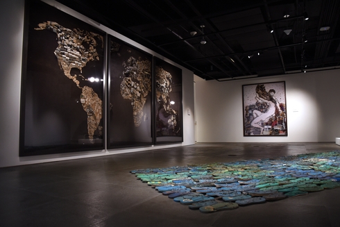 American paintings on display in art gallery - Inter American Development Bank - Art and Culture